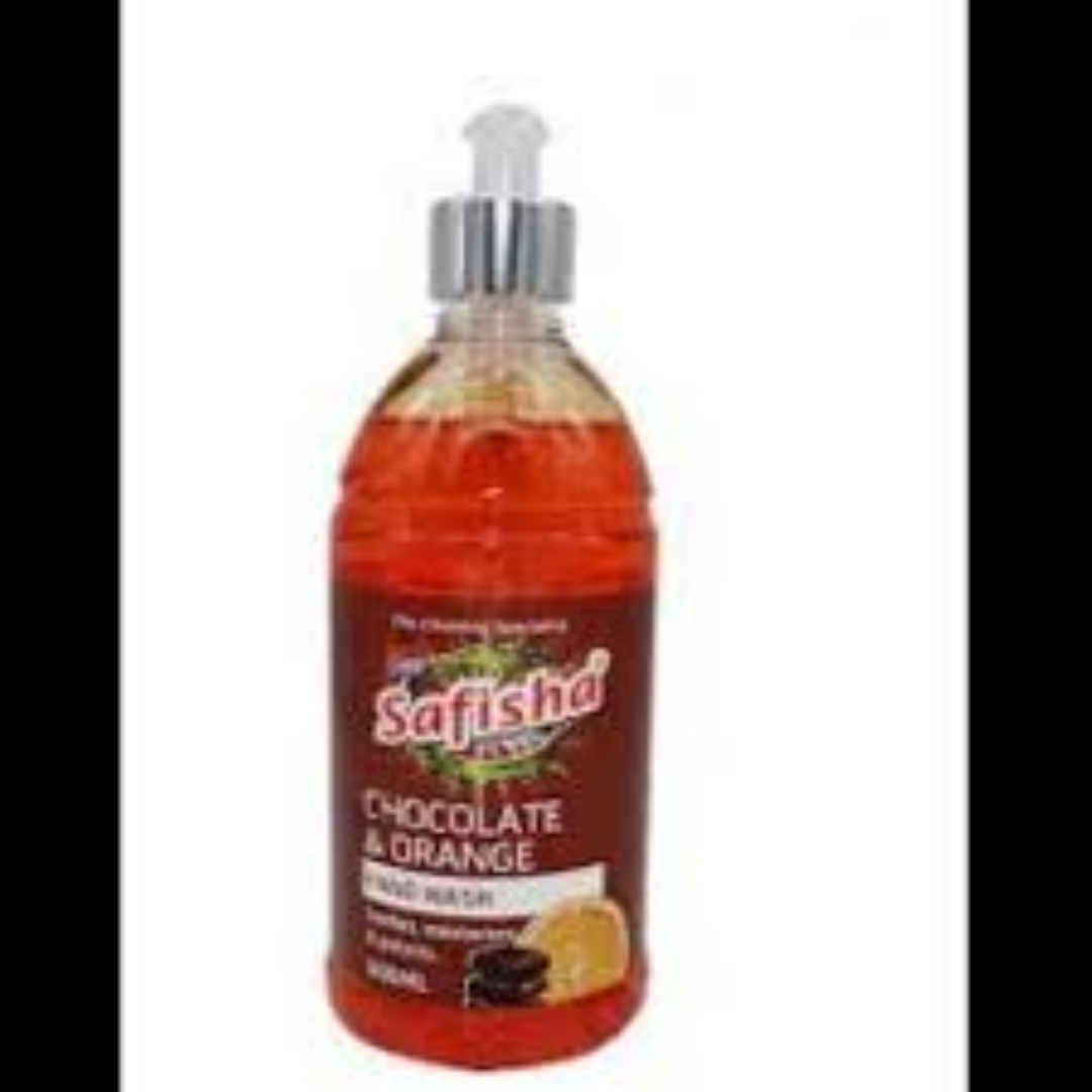 SAFISHA HAND WASH CHOCOLATE & ORANGE 500ML